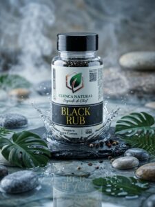 Black Rub Carvão Segredo do Chef Cuenca Natural - dry rub - Cuenca Natural