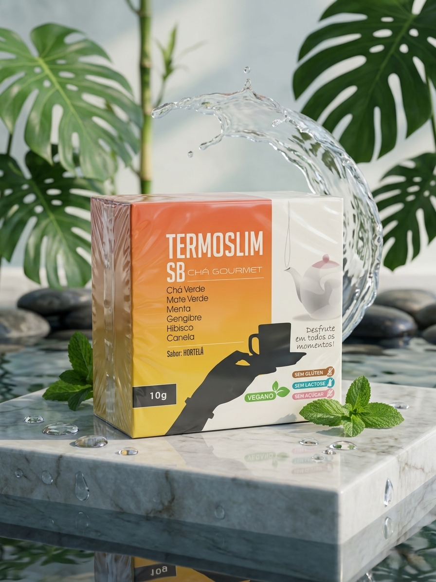 Termoslim SB Cha da Serra - chá emagrecedor - Cuenca Natural