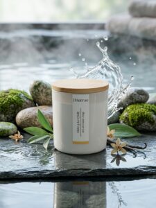 Vela Vanilla Di Terrae - velas aromáticas - Cuenca Natural