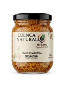 Caviar de Mostarda em Graos Segredo do Chef Cuenca Natural - mostarda em grãos - Cuenca Natural - Foto 2