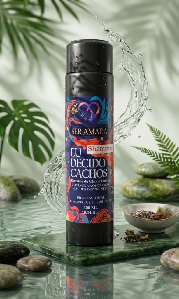 Shampoo Eu Decido Cachos Ser Amada - cabelos cacheados - Cuenca Natural