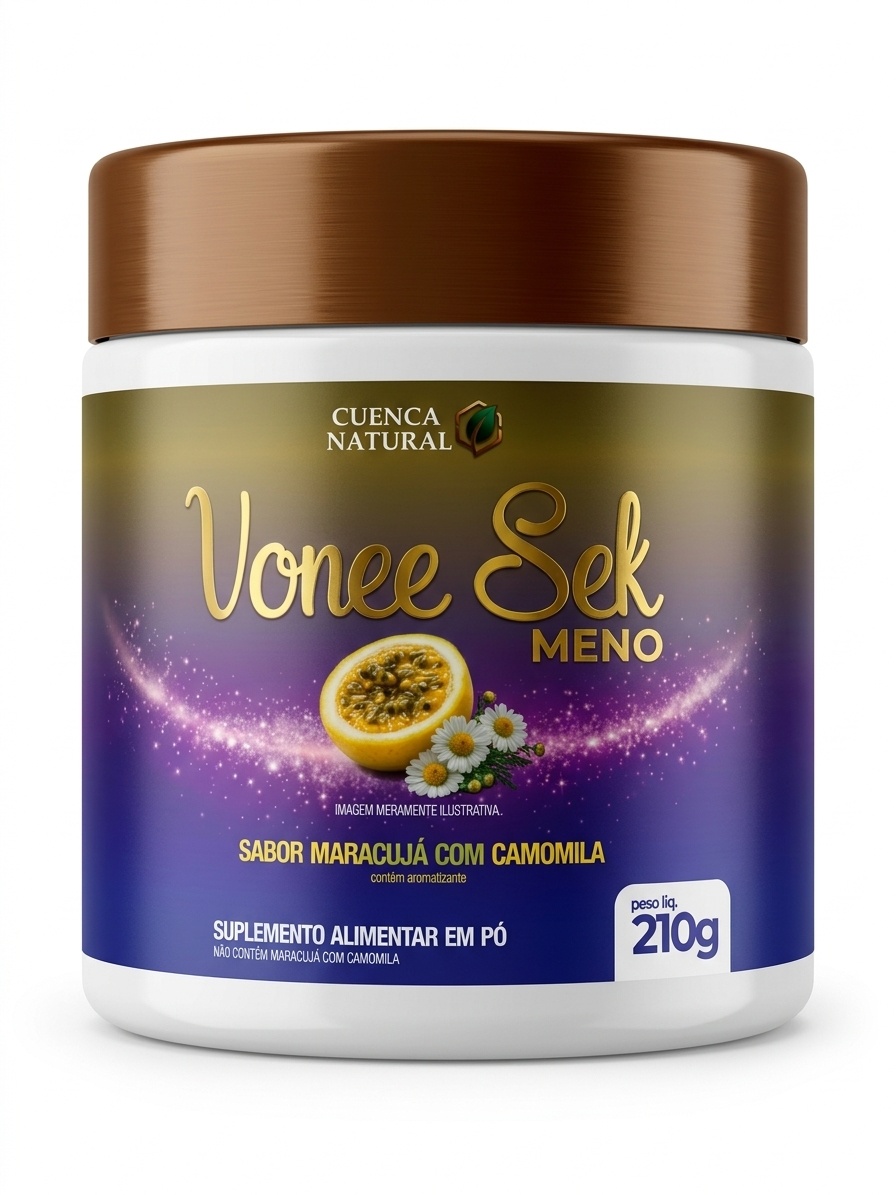 Vonee Sek Meno (Maracujá + Camomila) Cuenca Natural - inositol - Cuenca Natural - Foto 2