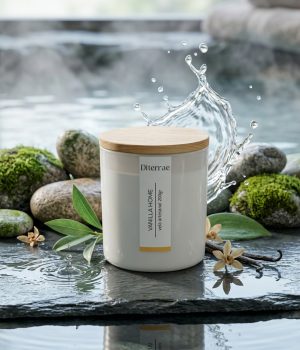 Vela Vanilla Di Terrae - velas aromáticas - Cuenca Natural