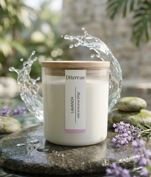 Vela Lavanda Di Terrae - velas aromáticas - Cuenca Natural