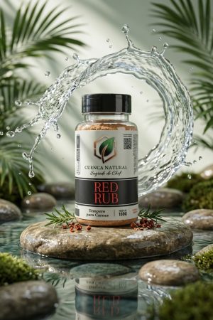 Red Rub Clássico Texano Segredo do Chef Cuenca Natural - dry rub - Cuenca Natural