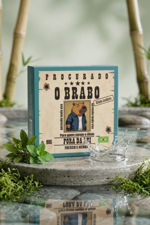 Sabonete O Brabo - Fora da Lei Cuenca Natural - sabonete masculino - Cuenca Natural